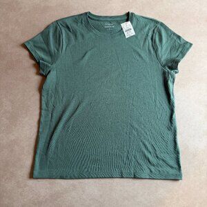 J. Crew Factory Essential short-sleeve crewneck tee • size large • NWT • CE309